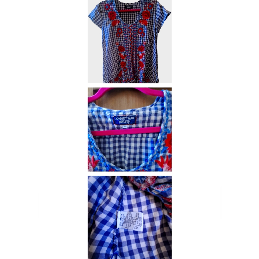 Johnny Was Embroidered Tunic in an extra small